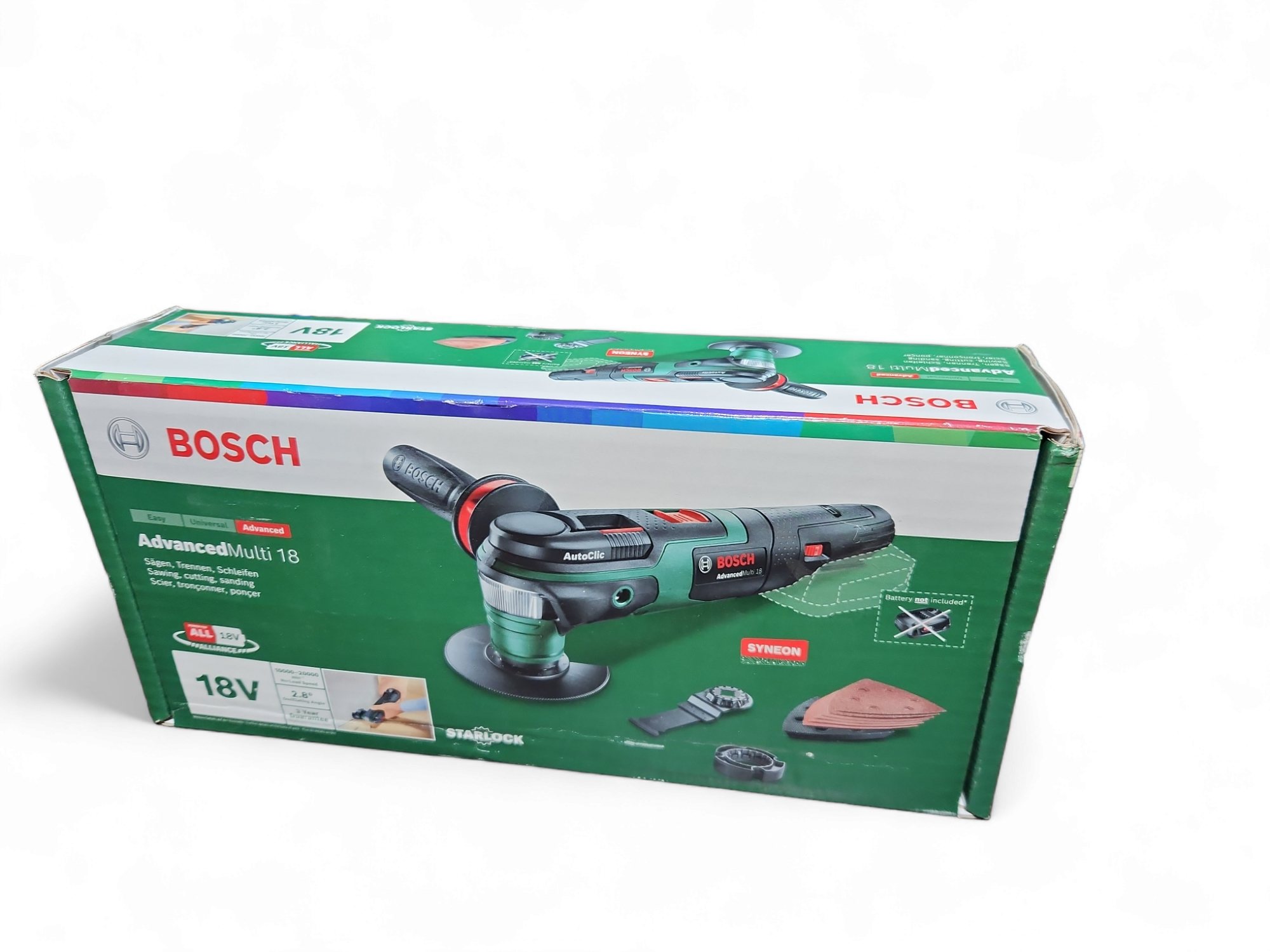 BOSCH Akku-Multifunktionswerkzeug AdvancedMulti 18