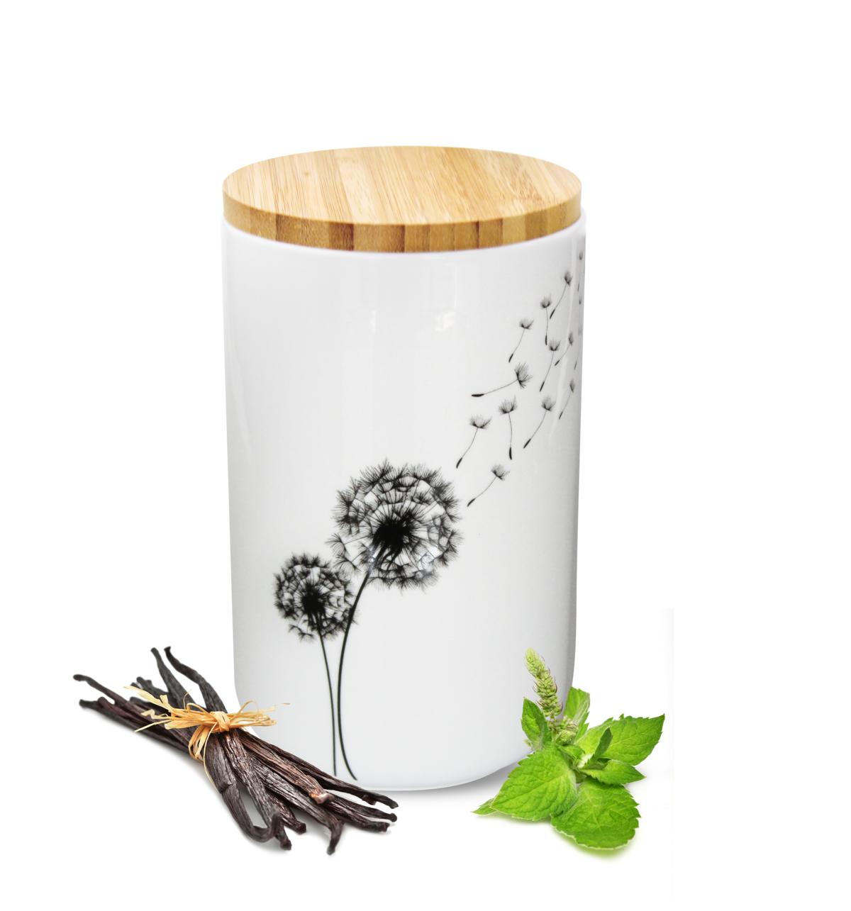 Vorratsdose aus Porzellan Vorratsbehälter Dose Vorratsglas