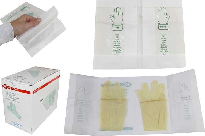 Sterile OP Handschuhe Latex Einmalhandschuhe Einweghandschuhe Puderfrei Noba | eBay