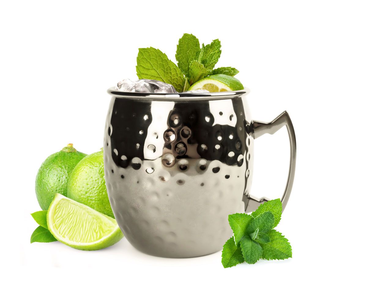 2 X Black Moscow Mule Mug 500 ML Green Moscow Mule Cocktail Jug eBay