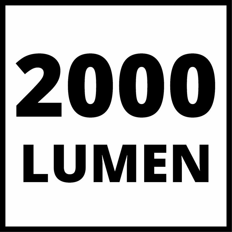 Einhell Akku-Lampe TE-CL 18/2000 LiAC, ohne Akku und Ladegerät 