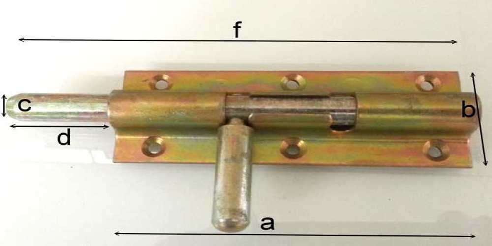 10 Stck 3901400800 BOLZENRIEGEL STRENGER RIEGEL 80mm BOLZEN VERSCHLUSS