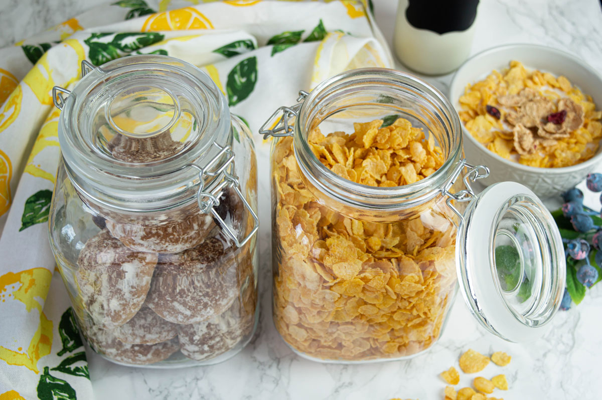  6 Einmachgläser 2 Liter Bügelverschluss mit Etiketten Stift Dichtung Vorratsgla