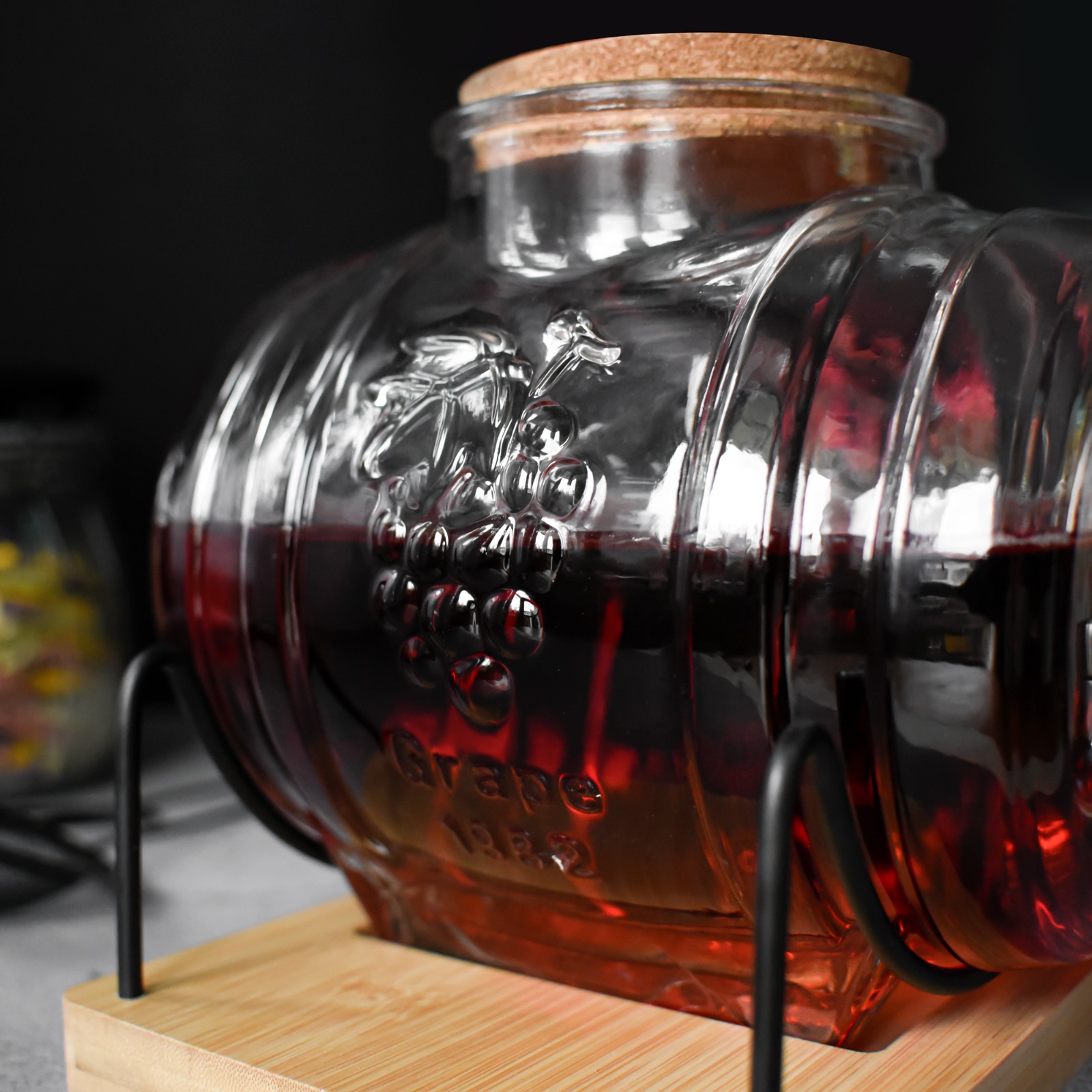 3L Fass Zapfhahn aus Edelstahl Getränkespender Schnapsfass Weinfass Whiskyfass