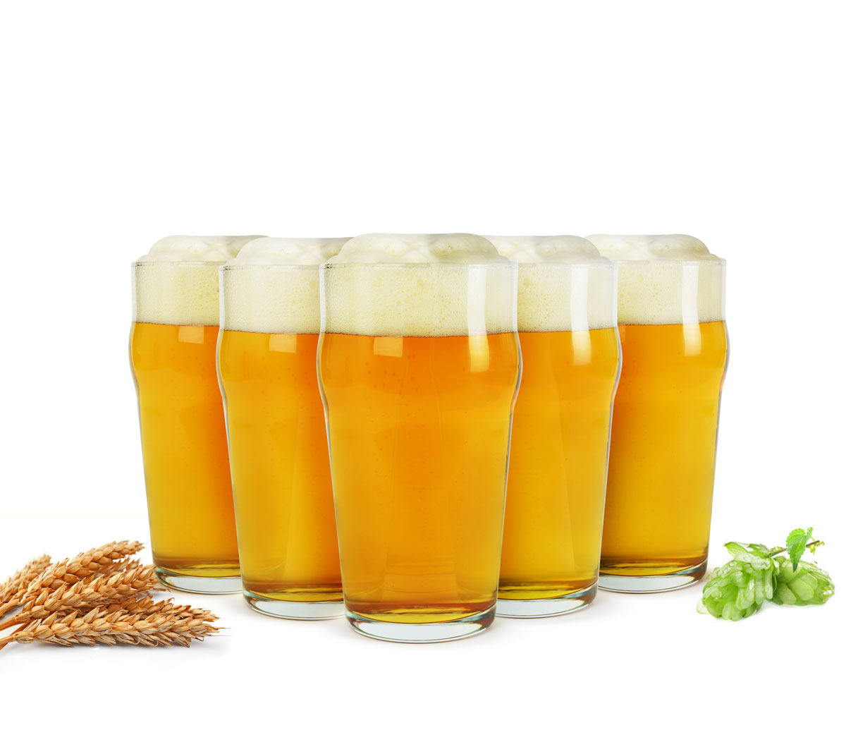 6 Pint Gläser 0,5L Biergläser Bierglas Pilsgläser Glas Trinkgläser Saftgläser