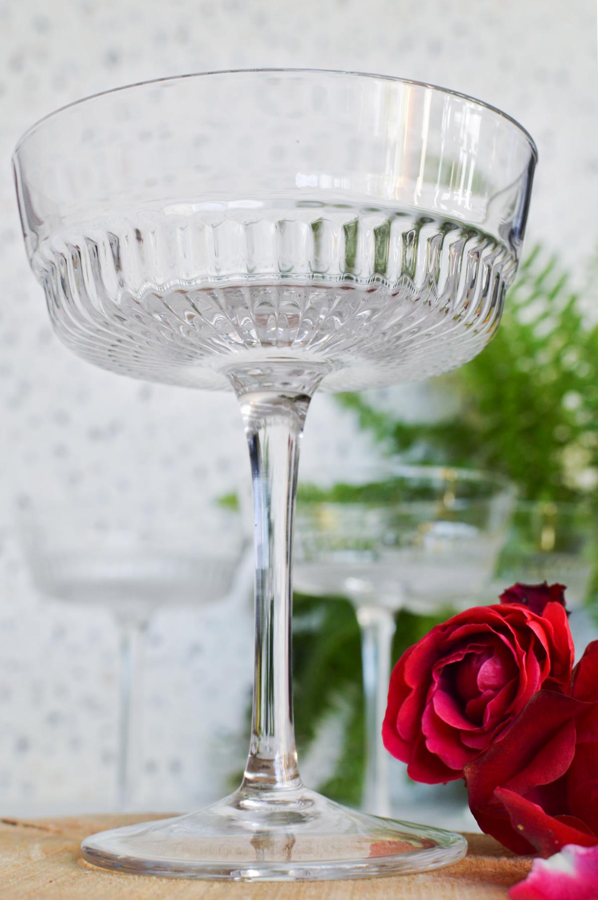 Margarita-Gläser Aus Recyceltem Glas – 4 Stück, 400 Ml, Transparent, Handgeblasen, Bleifrei