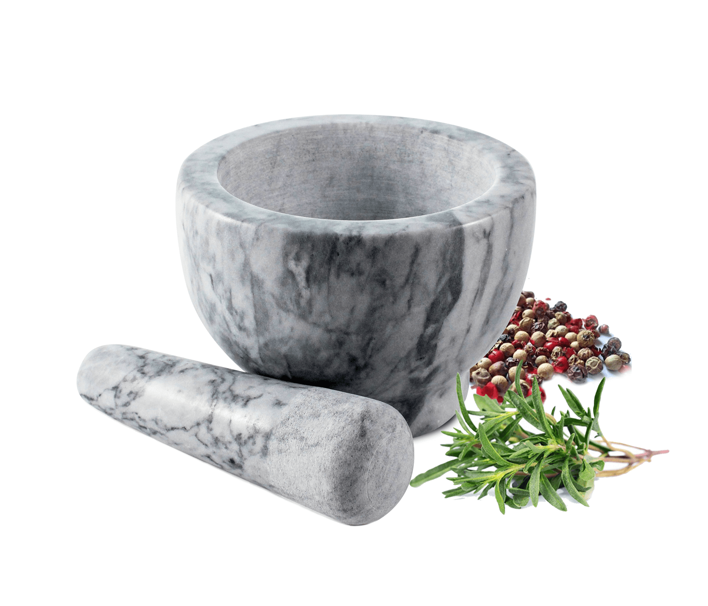 XXL Mörser mit Stössel 2tlg aus Marmor Schlegel Zerkleinerer