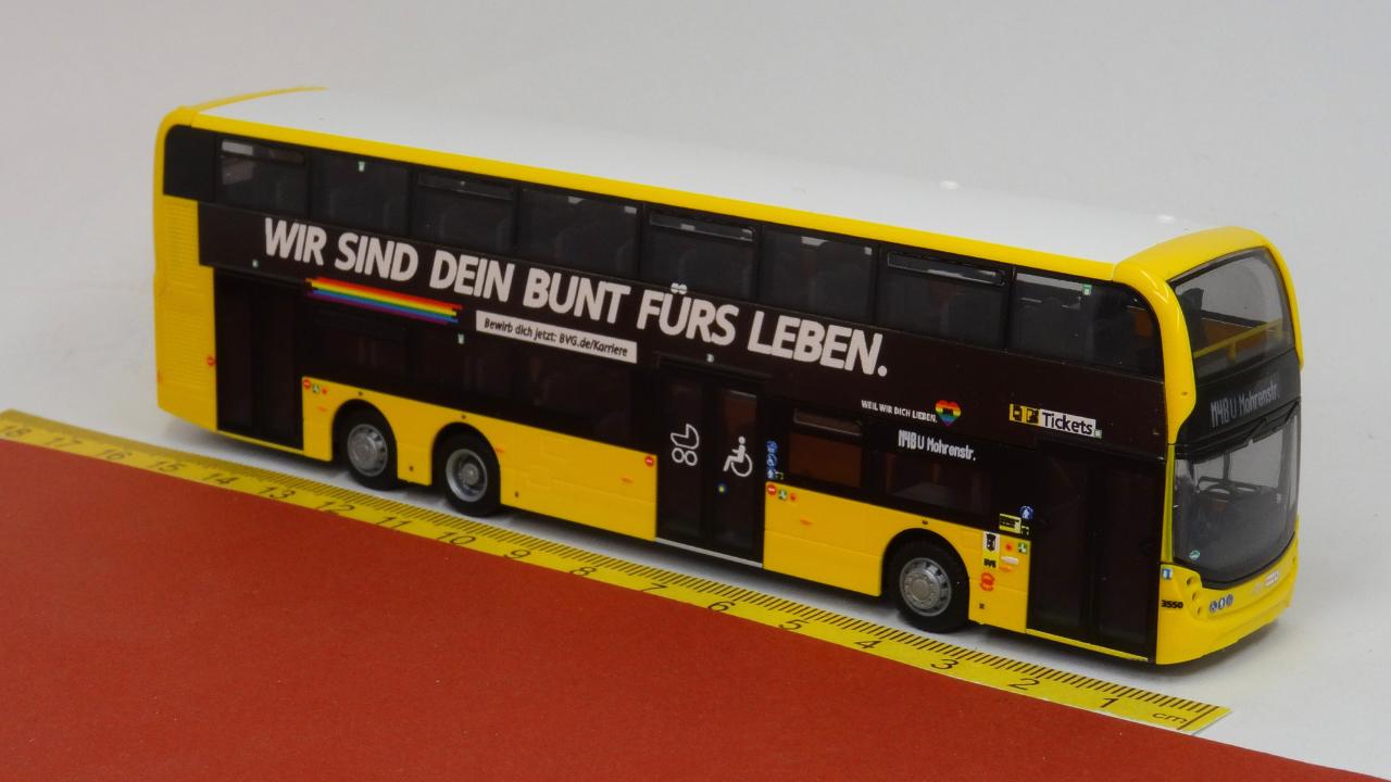 RIETZE 1:87 78001 ADL Enviro 500 BVG Berlin - Wolt - NEU! EUR 33,83 - DE