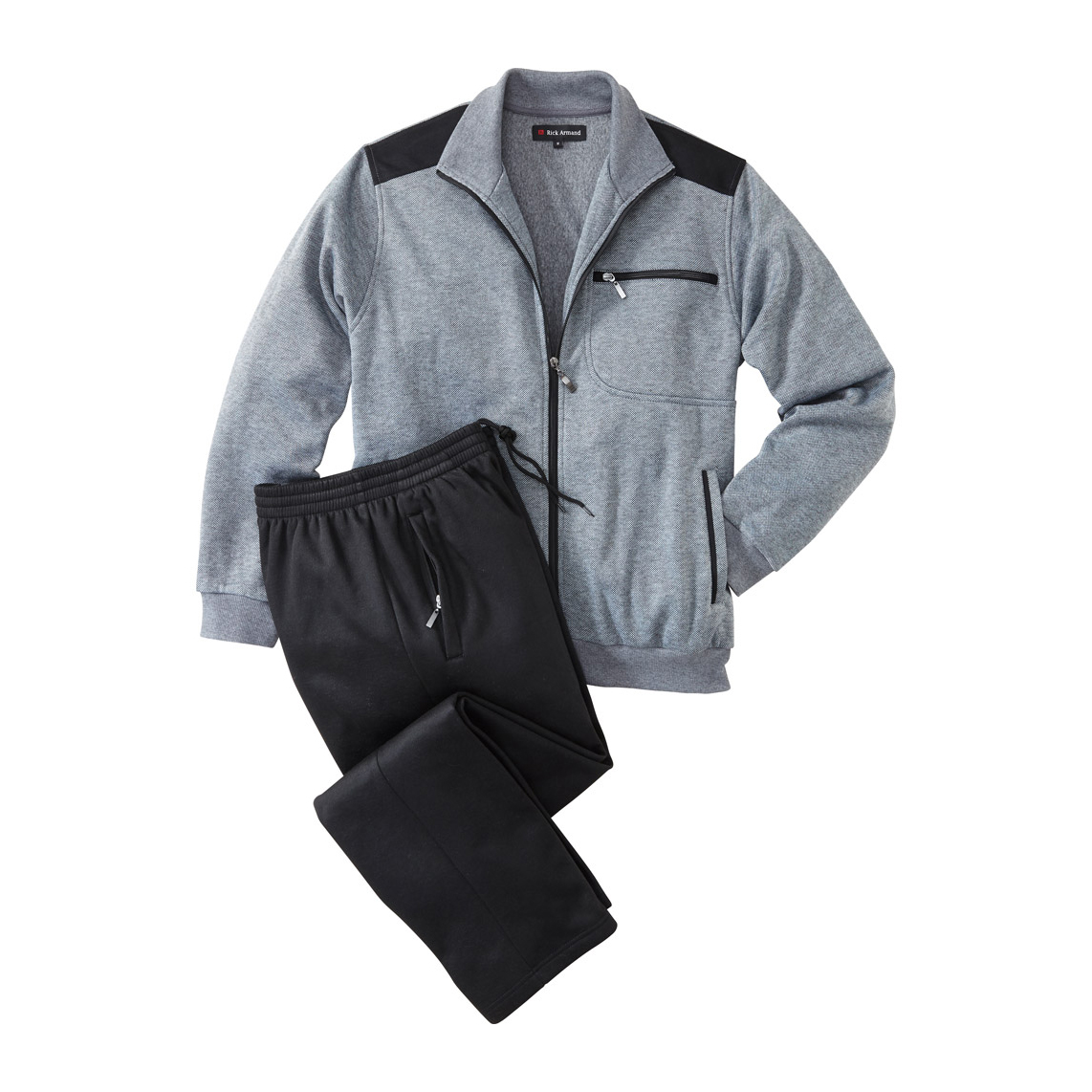 Produktbild von Jogginganzug Herren Set – Baggy Trainingsanzug Mit Kapuze Für Sport & Freizeit