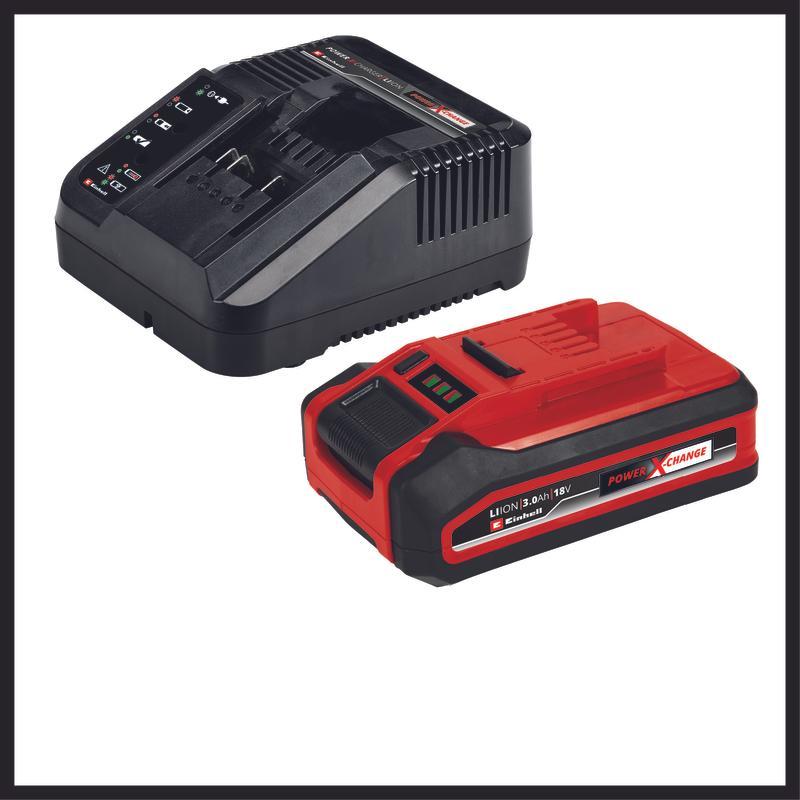 Einhell Akku Rasenmäher GE-CM 18/30 Li - Kit  incl Akku (3Ah) und Ladegerät