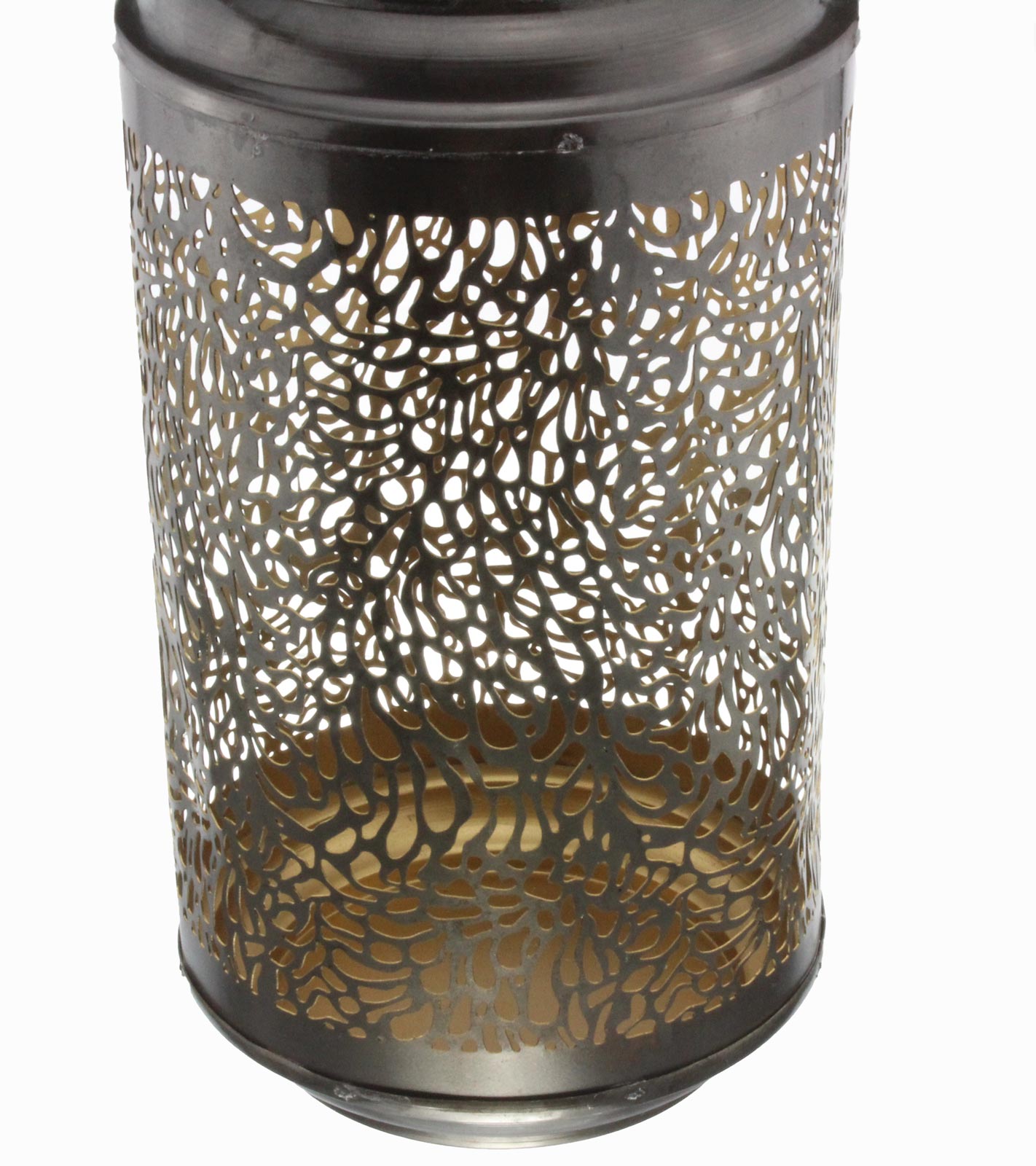 Sendez Laterne aus Metall Handgefertigt Windlicht Gartenlaterne