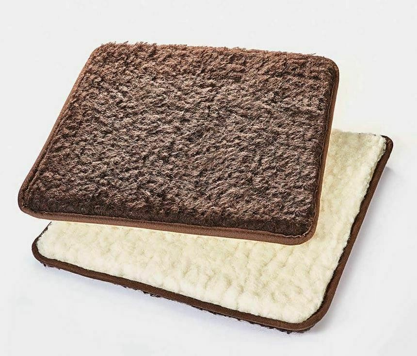 schurwolle sitzkissen