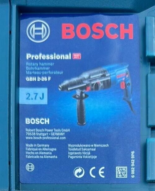 Bosch GBH 2-26F Professional Bohrhammer Schnellwechselbohrfutter