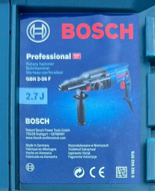 Bosch GBH 2-26F Professional Bohrhammer  Schnellwechselbohrfutter