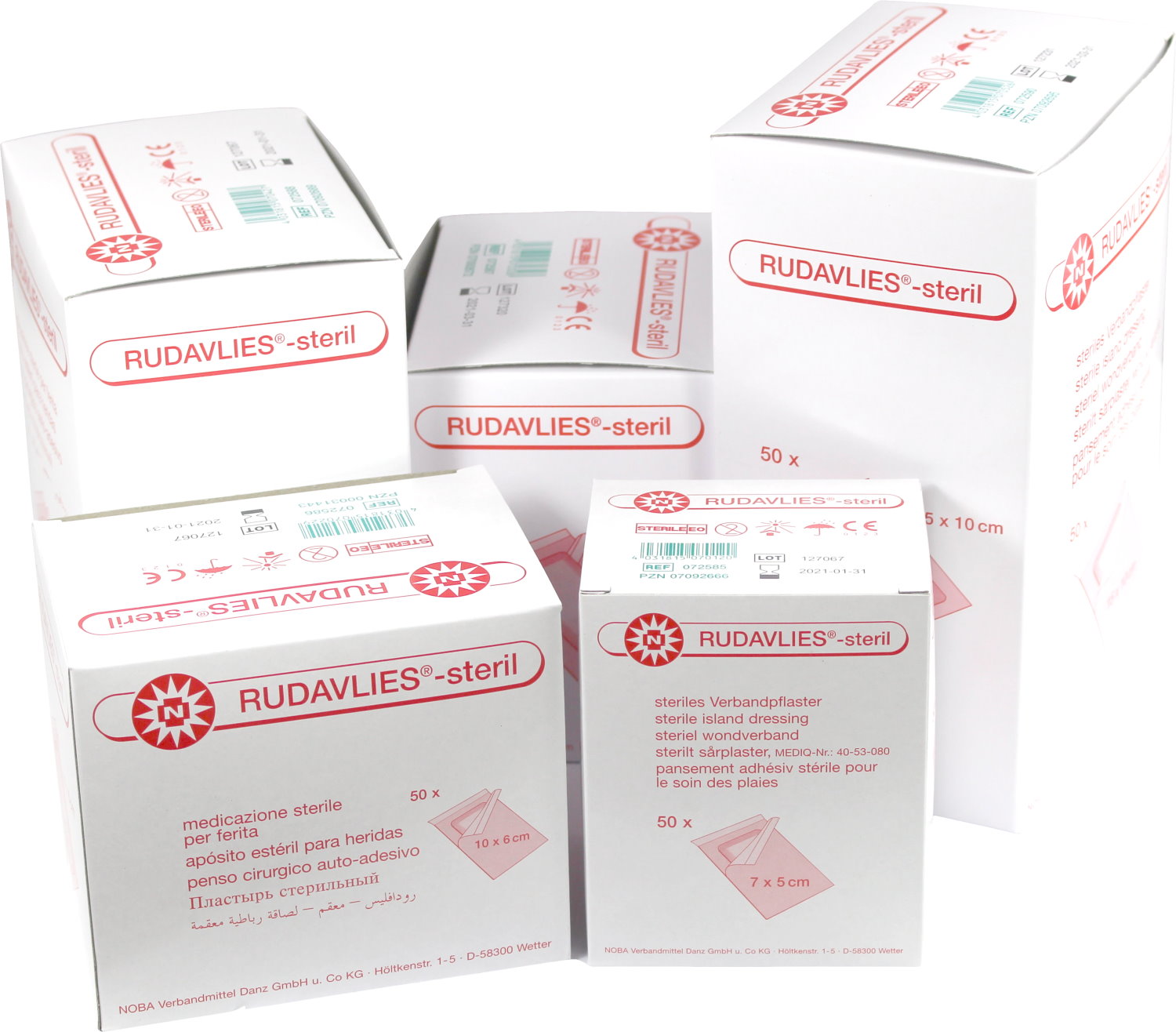 MEDICAZIONE ADESIVA STERILE CEROTTI MEDICAZIONE FARMAPORE 50 PZ