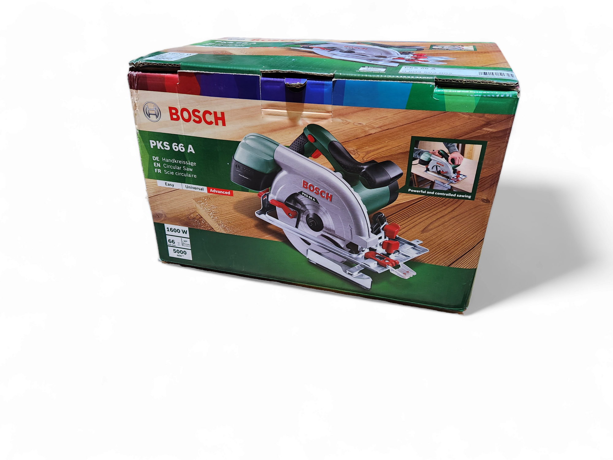 BOSCH Handkreissäge PKS 66 A 1.600 Watt 