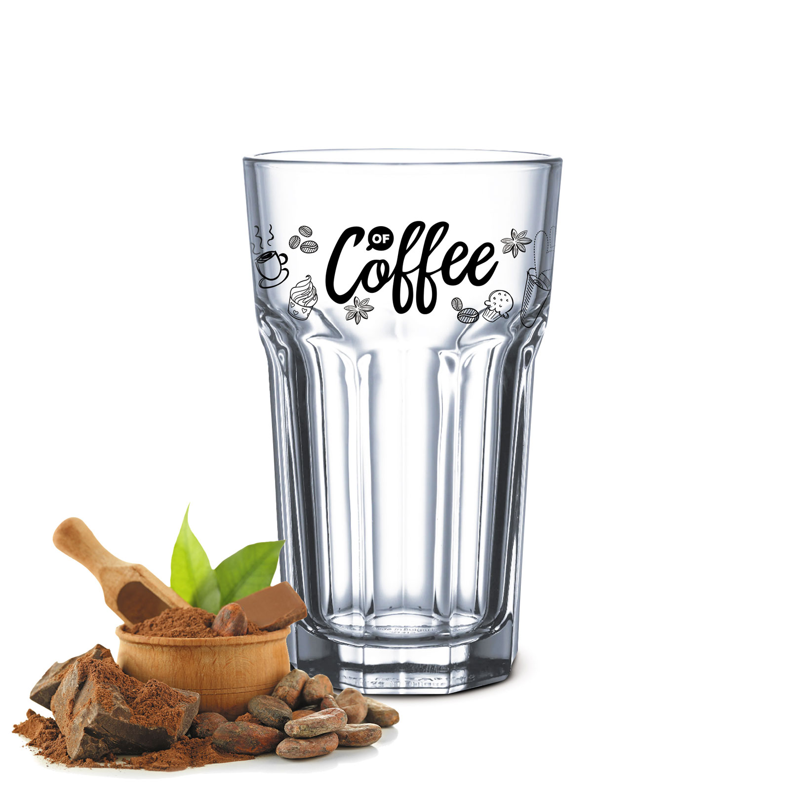 6 Kaffeegläser 300ml Latte Macchiato Gläser Teeggläser Cocktailgläser Caipirinha