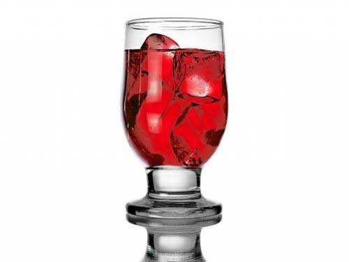 Elegantes 6er Gläserset 270ml auf Fuß Saftgläser Trinkgläser Glas Varianten 