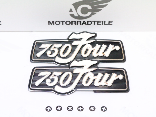 Honda CB 750 Four K3 K4 K5 K6 side cover emblem set badge decal +