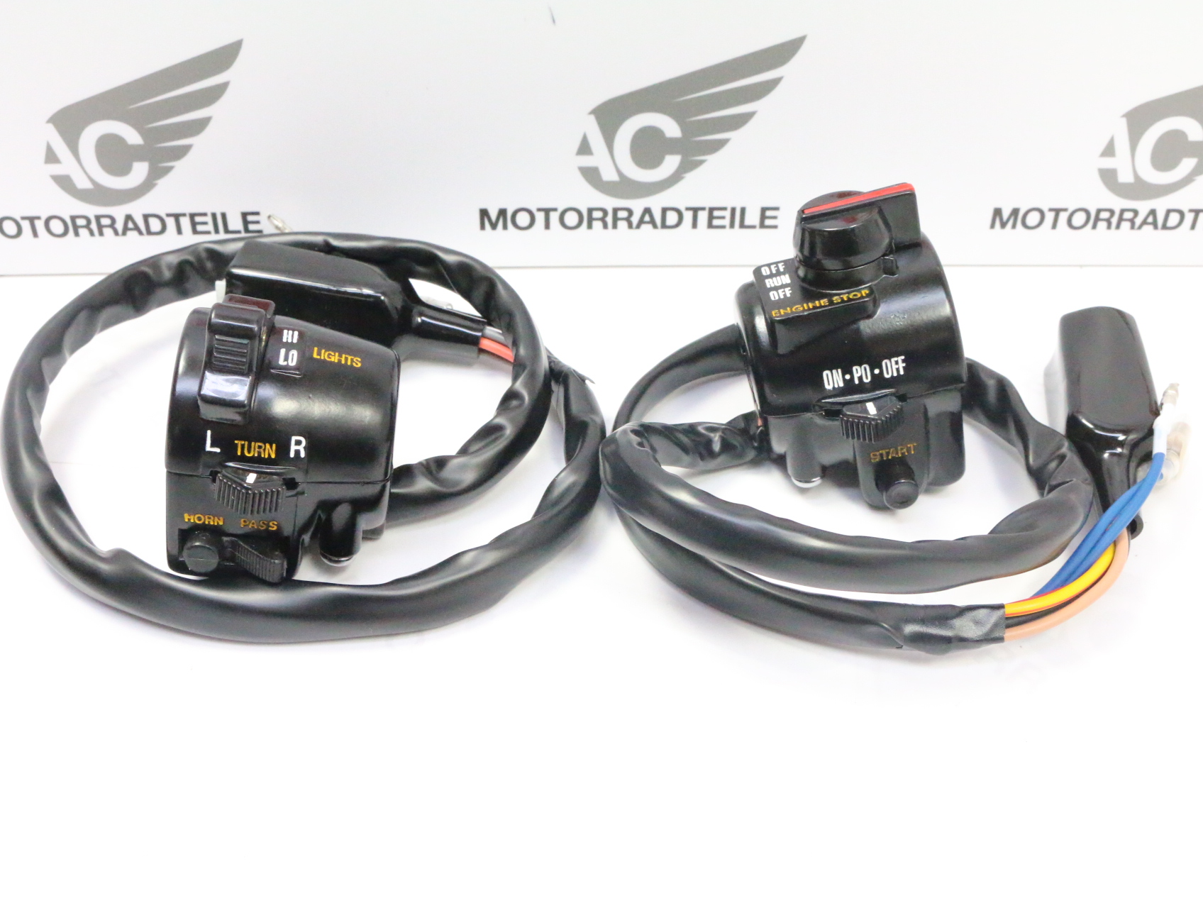 Front Brake Lever Light Stop Switch Press Button For