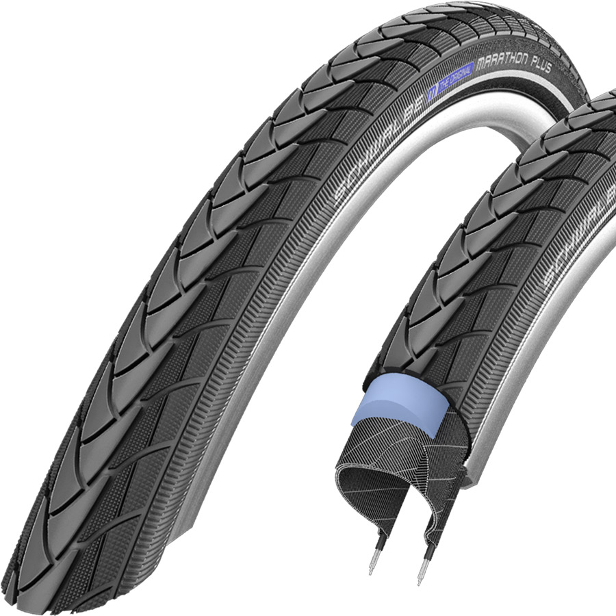 Fahrrad 2xReifen Schwalbe 40622 Marathon PLUS Performance