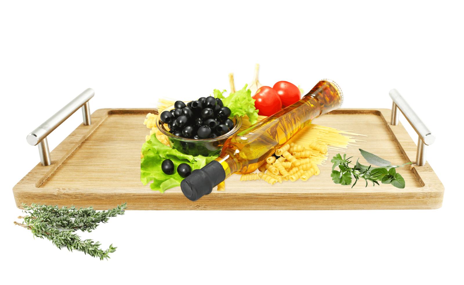 Betttablett Serviertablett Frühstückstablett Holztablett Tablett Servierplatte