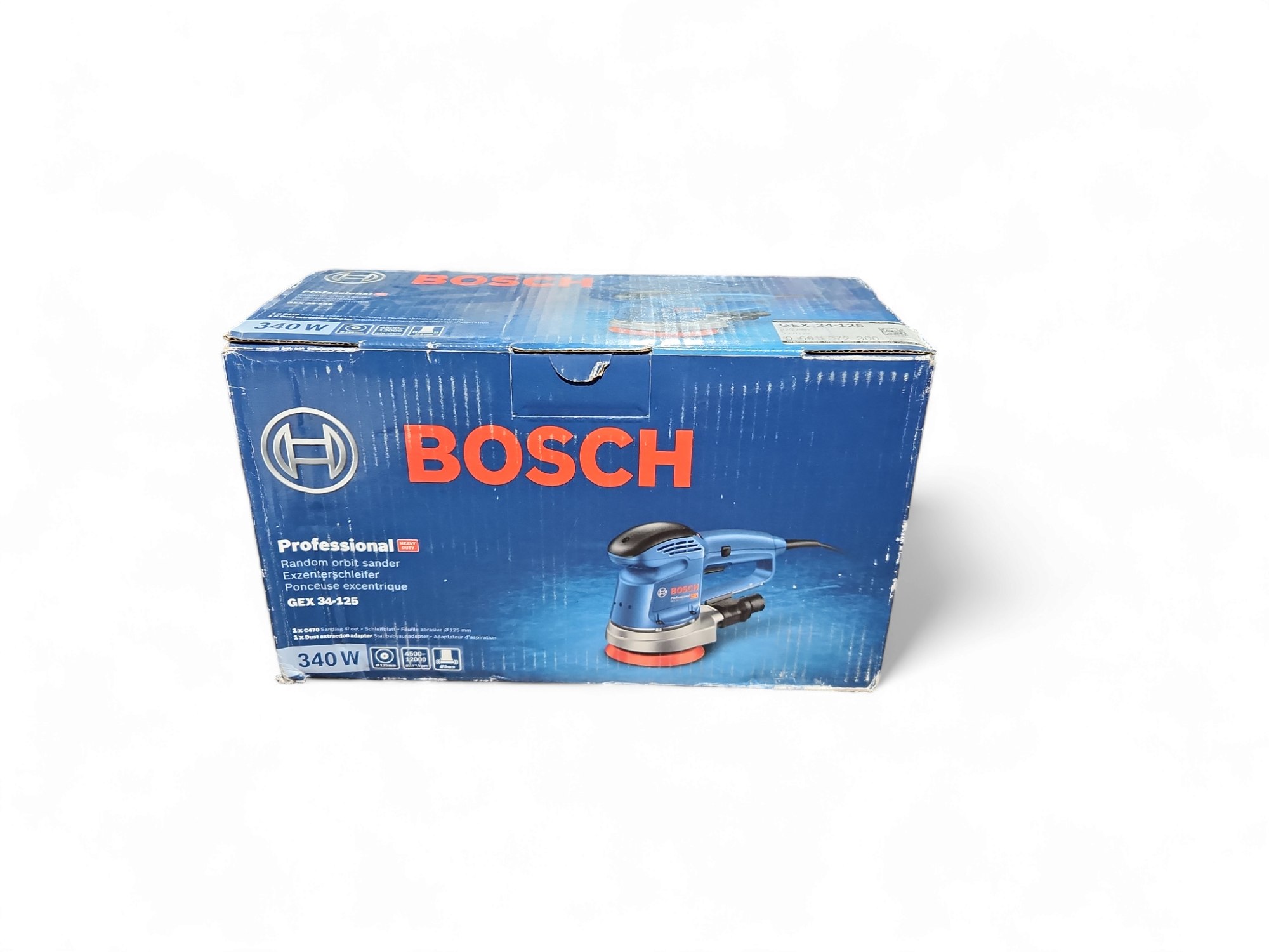 Bosch Professional Exzenterschleifer GEX 34-125 + Zubehör